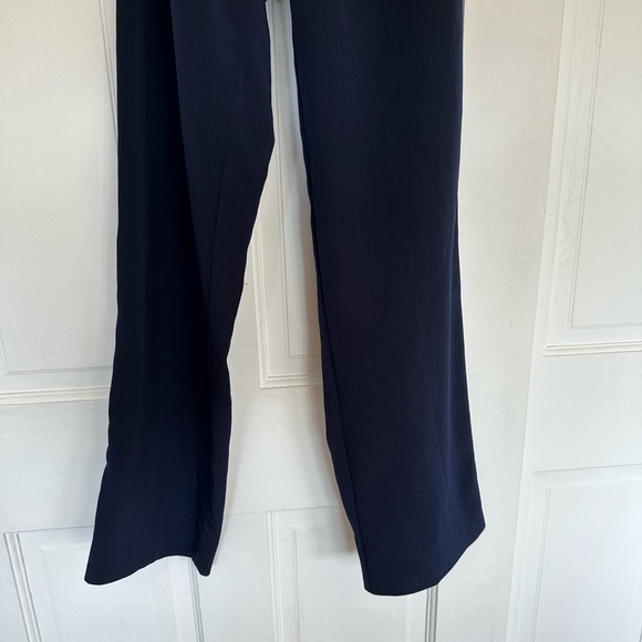 Vintage Reformation Navy blue halter jumpsuit w/open back. Size XS. - Picture 5 of 8